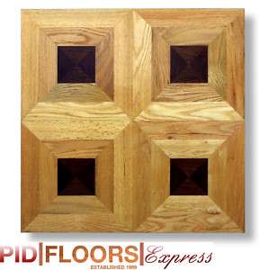 Hardwood Parquet Tile Flooring 12x12  