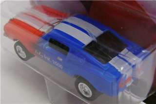 1967 FORD MUSTANG SHELBY BLUE RED JULY 4TH 2000 JOHNNY LIGHTNING 