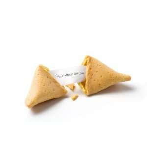 Jumbo Fortune Cookie with the message HAPPY BIRTHDAY  