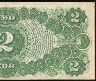 LARGE 1917 $2 TWO DOLLAR BILL UNITED STATES LEGAL TENDER RED SEAL NOTE 