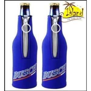  (2) Busch Beer Bottle Koozies Cooler