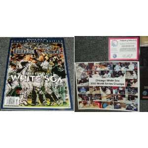  2005 White Sox Team Signed Sports Illustrated 27 Sigs 