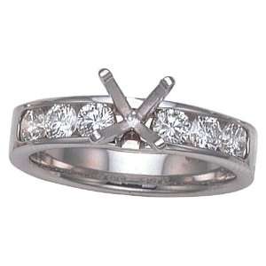 com 0.75 (3/4) cttw Karina B(tm) Round Diamonds Engagement Ring Size 
