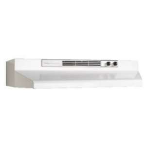  Broan #NY3001 30 White Conv Range Hood