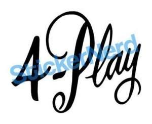 Play Sticker Funny Vinyl Decal Graphic #0157  