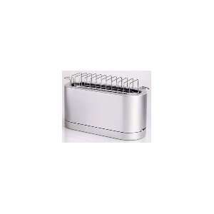  DeLonghi Four Slice Toaster with Seamless Brushed Aluminum 