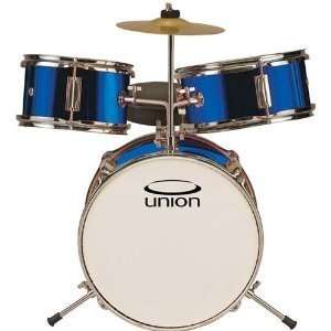  Union UT3 3 Piece Kids Drum Set with Cymbal and Throne 