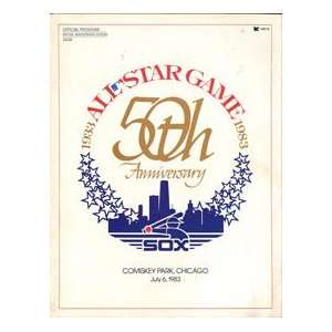    1983 MLB 50th Anniversary All Star Game Program