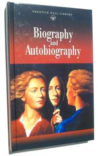 Prentice Hall Library BIOGRAPHY and AUTOBIOGRAPHY Anthology 0134372077 