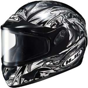   16 Slayer Snow Helmet With Electric Shield MC 5 Black XXL 2XL 011 956