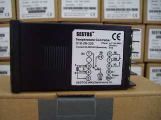 AC 100 240V Dual Digital PID Temperature controller 2R thermostat 