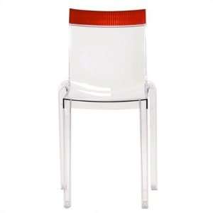  Hi Cut Chair Chair Color Transparent Crystal, Accent 