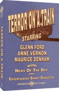 view of the Terror On A Train DVD front cover