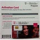 Mobile Sim card w/ activation kit  