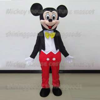 MICKEY MOUSE COSTUME MASCOT ADULT CARTOON COSTUME FANCY DRESS PARTY 