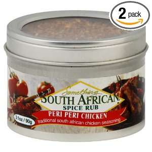 Something South African Peri Peri Chicken Rub, 3.1 Ounces (Pack of 2 