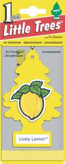   U1P 10313 Lemon Little Tree Air Fresheners 076171103130  