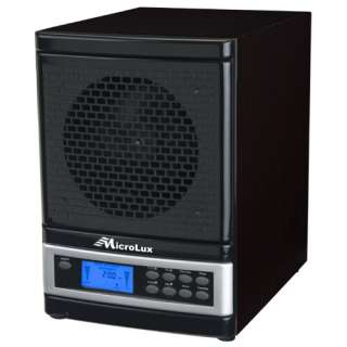 MicroLux ML4000D Pro Air UV Purifier Hepa Carbon Ionic ML4000DBK 