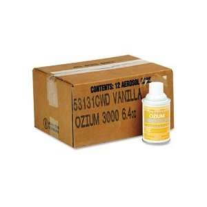  Ozium Glycolized Air Sanitizer, Vanilla, 6.4oz., 12 Cans 