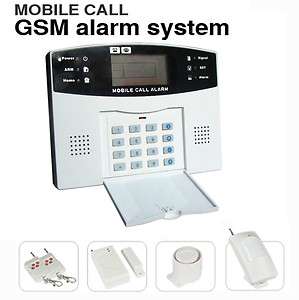 New Home Security Wireless CCTV Auto Audio GSM Alarm System  