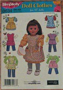 New Pattern 2761 Fit 18 Doll Clothes & American Girl  