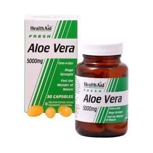  Health Aid Aloe Vera 5000 mg, 30 Capsules Beauty