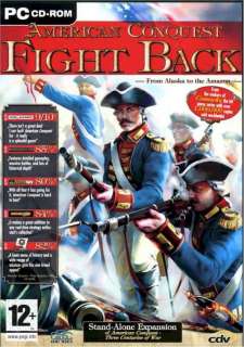 Brand New PC Video Game AMERICAN CONQUEST   FIGHT BACK  