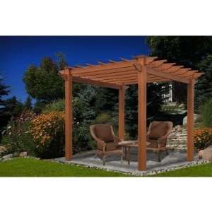  Lakewood Pergola in Cedar Patio, Lawn & Garden