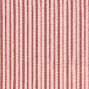  New Arrivals Inc Fabric   Vintage Red Ticking Stripe Arts 