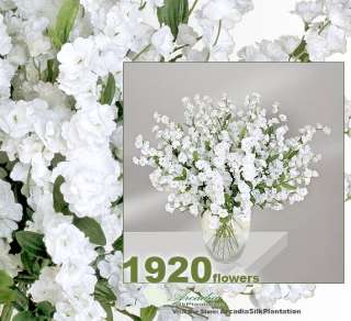  bidding on 1920 Babys Breath Gypsophila Artificial Silk Flowers