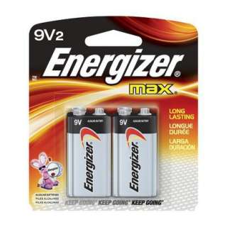 Energizer Max 9V Batteries 2 pkOpens in a new window