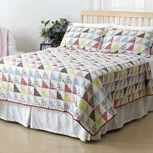 Ashley Cooper Gables Blossom Quilt Set in Twin Size