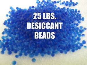 25 LBS of Dessicant Beads For Desiccant Air Dryers & Filters  