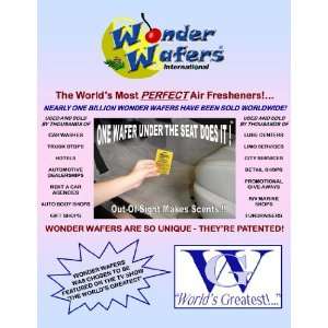   Wafers 25 CT Individually Wrapped Clean Car Air Fresheners Automotive