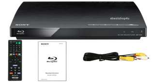 Sony BDP S185 Blu ray Disc Player Socialize Feature HD 1080P Internet 