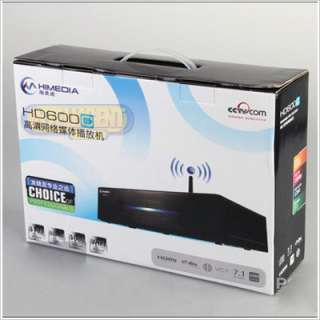   1080P MKV H.264 Network TV Media Player Realtek 1185 with Wifi  