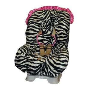  Baby Bella Maya Toddler Car Seat Cover in Zoe Zebra with 