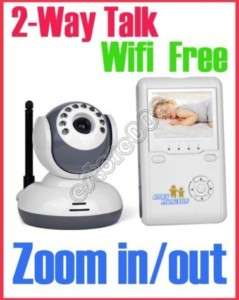 Wireless Digital Baby Monitor IR 2way Talk Camera  