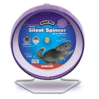 Super Pet Chinchilla 12 Inch Giant Silent Spinner Exercise Wheel 