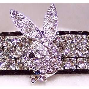  Little Bunny Rhinestone Pet Collar  Size 4XL  Buckle 