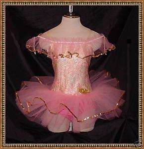 New Brocade Tutu Dance Dress Ballet Costume SZ. CHOICE  