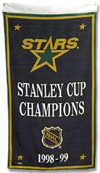 Dallas Stars 3x5 NHL Stanley Cup Banner     