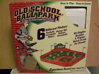 Old School Sports Ball Park Realistic Baseball Game  