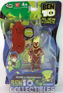 brand new 4 Ben 10 Alien Force action figure featuring Alan as 