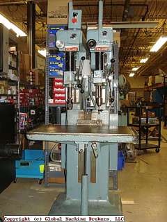 Elund Two Spindle Drill Press 220 Volt  