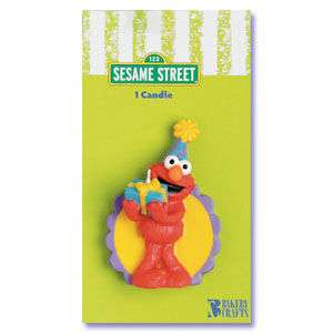 Elmo Birthday Cake Candle Party supplies Sesame Street  