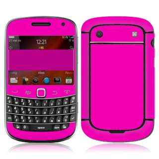 Blackberry Bold 9900 Vinyl Skin Sticker HOT Pink, Pastel Pink, Red 