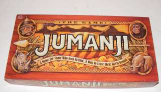Jumanji Board Game MB Very good Condition + Complete Milton Bradley 
