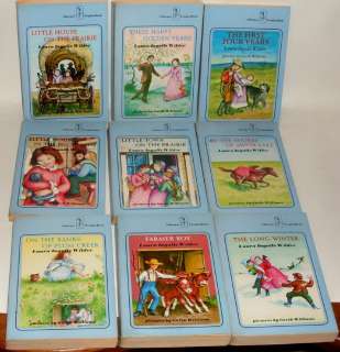 Complete Set of Laura Ingalls Wilders Little House Books