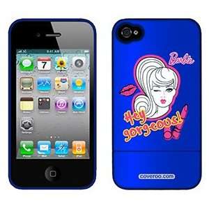  Barbie Hey Gorgeous on AT&T iPhone 4 Case by Coveroo  